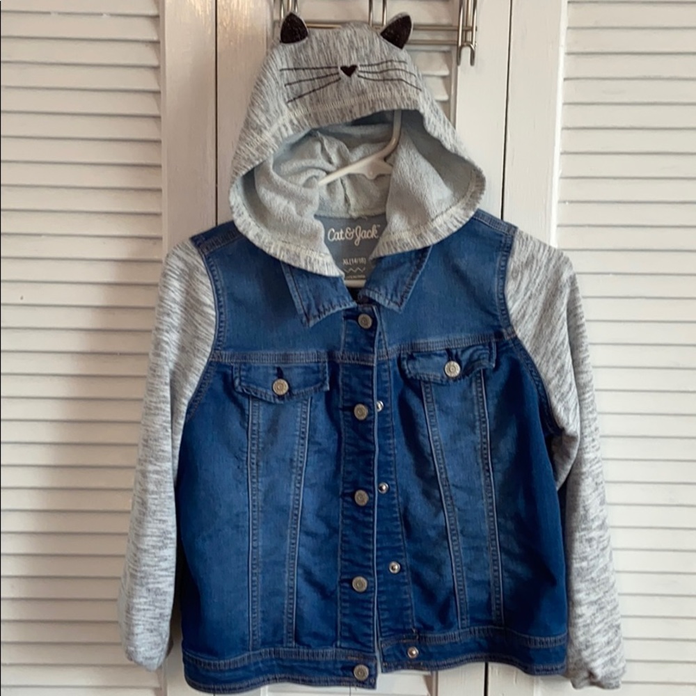 Cat and Jack XL Denim Jacket